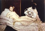 Edouard Manet olympia oil painting artist